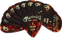 Martin&Co. Martin - Faux Tortoise - Plectrum - 351 - 0.96 mm - 12-pack
