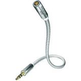 Inakustik Jackplug Audio Verlengkabel 1 x Jackplug male 3