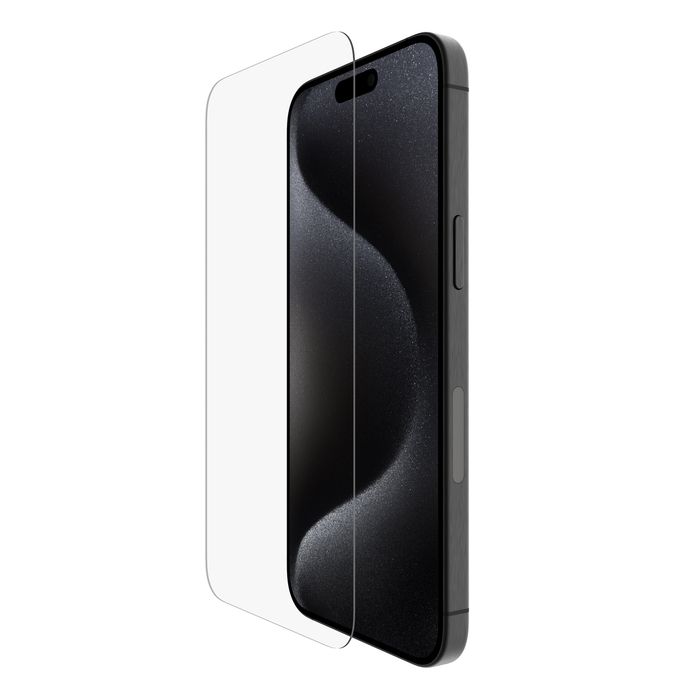 Belkin ScreenForce Tempered Glass Screen Protector for iPhone 15 Pro Max - Clear