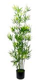 Kunstbamboe in pot, bamboegras, citroengras, kunstplant, planten, groene plant, kunstboom, kamerplanten, bamboeplant, bamboeboom, struik, bamboegras, citroengras, Aziatische grassen, struiken
