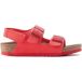 Birkenstock Sandales cuir nubuck jeune garçon Milano Birko-Flor