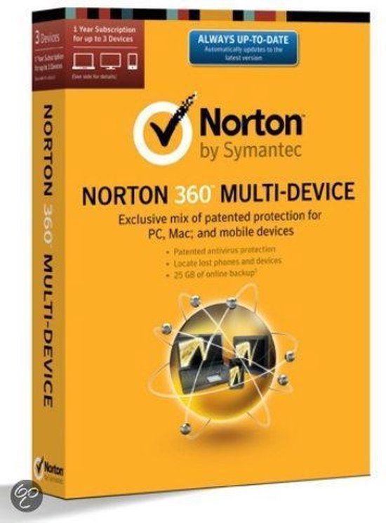 Norton 360 Multi-Device - 3 Devices - 1 Year - Download