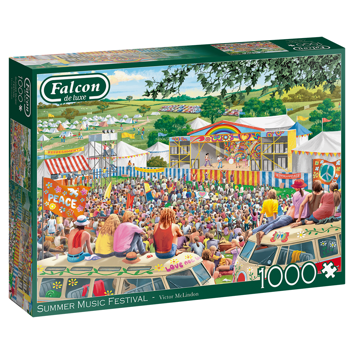 Jumbo Falcon de luxe Summer Music Festival - 1000 stukjes - Puzzel