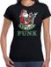 Bellatio Decorations Shoppartners Bv Fout Kerstshirt / Kerst t-shirt 1,5 meter punk zwart voor dames - Kerstkleding / Christmas outfit L