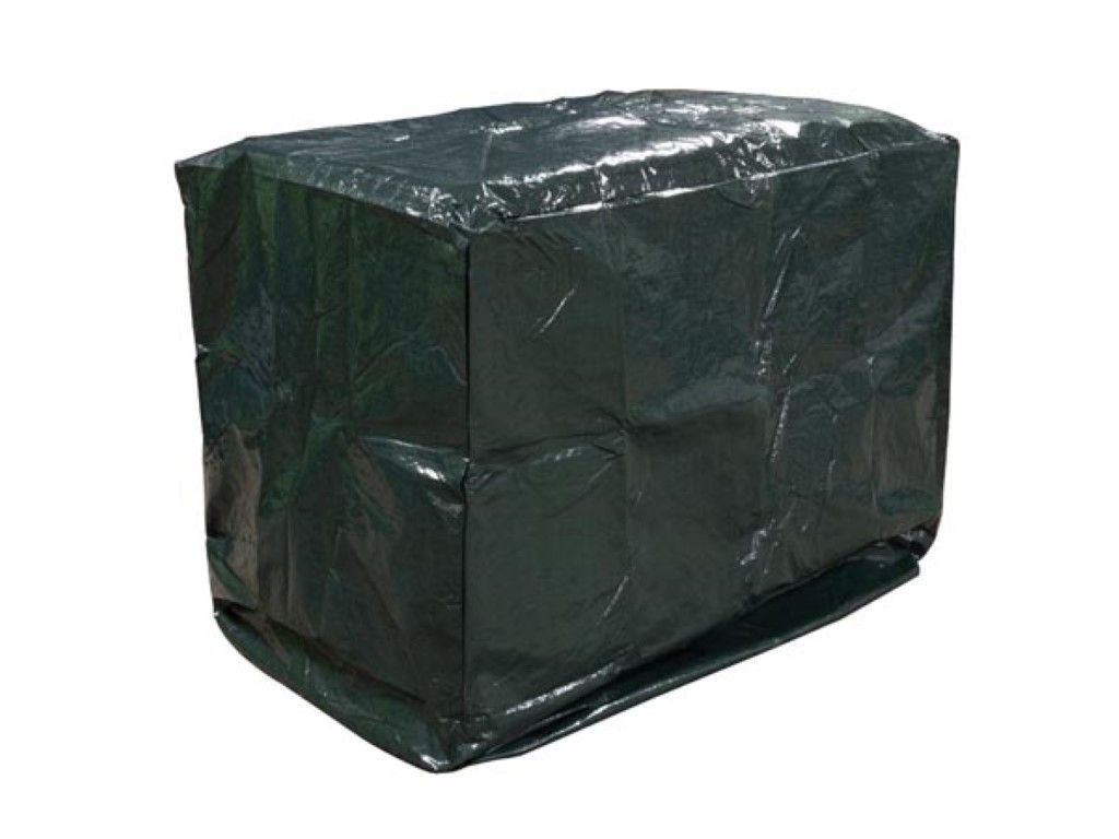 Toolland Barbecue Cover - Green Polyethylene - 100 x 70 x 110 cm