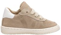 Shoesme Taupe Suède Sneakertje - Sneakers Kinderen - Unisex - Taupe - Suède - Maat 25
