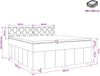 vidaXL Boxspringbed met