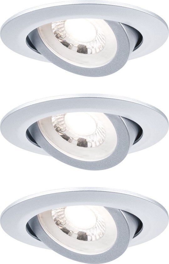 Paulmann LED-inbouwlamp set van 3