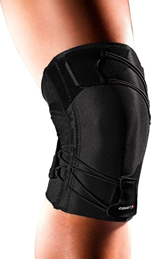 Zamst RK-1 Plus Kniebrace - Links - Maat S - Zwart - 4-seizoenen