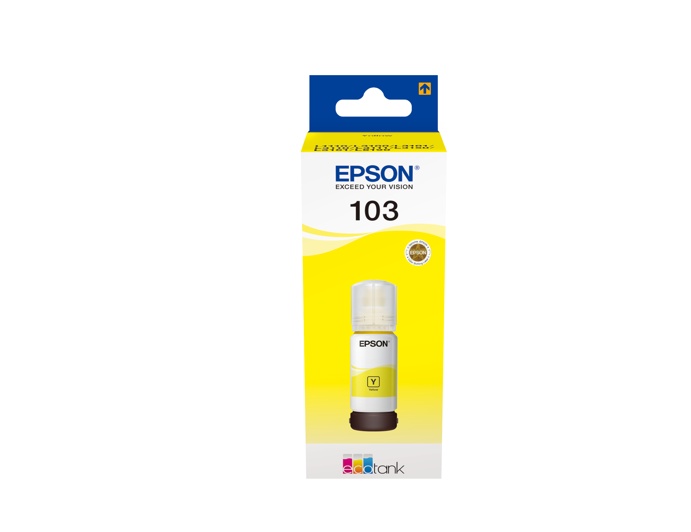 Epson 103 Yellow Ink Bottle - C13T00S44A10