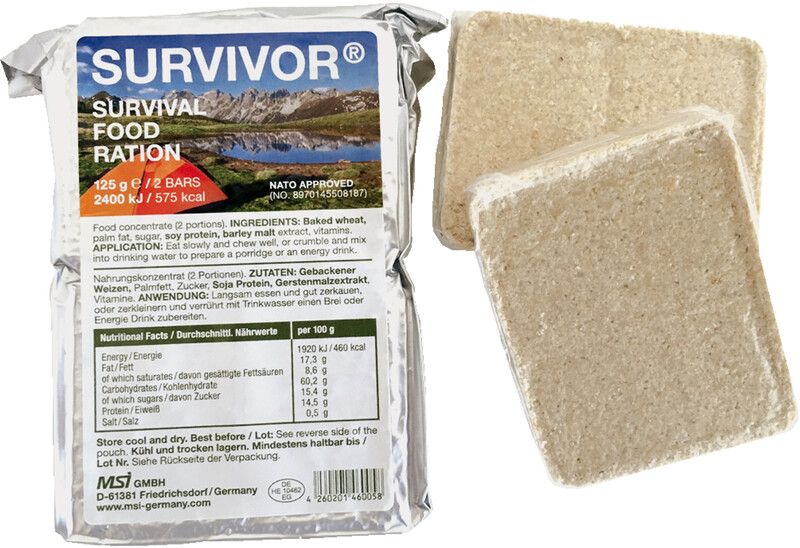 Trek'n Eat Survivor Survival Food Supply 125g
