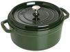 Cocotte en fonte 24 cm vert basilic