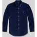 Polo Ralph Lauren Chemise en velours côtelé Custom Fit bleu marine L