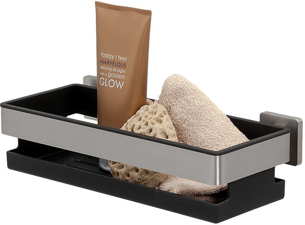 Tiger Dock Douchemandje Zwart RVS