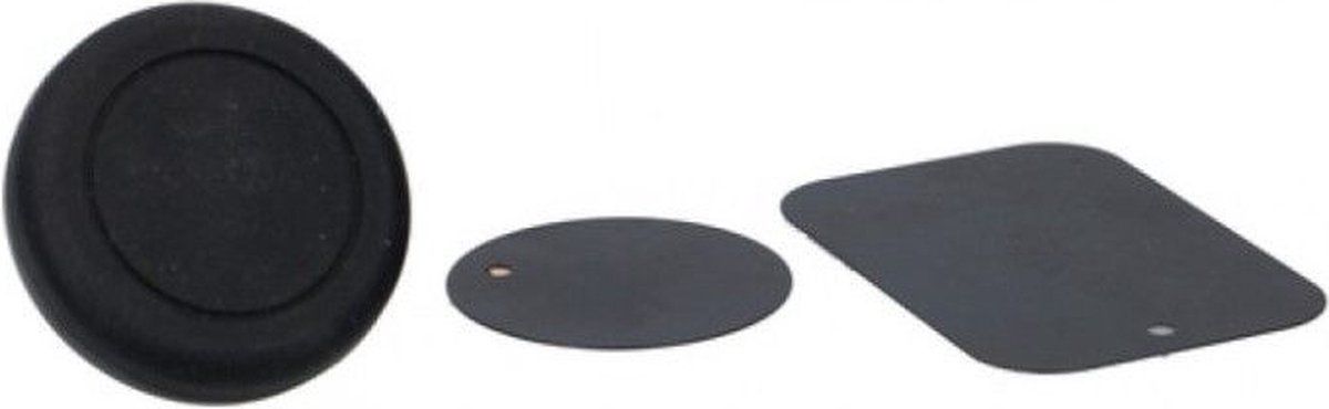 Dunlop Telefoonhouder Magnetisch Zwart ABS