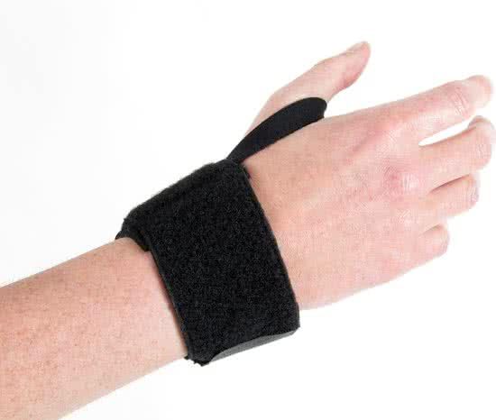 Rafys Polsband Anatomisch M/L zwart