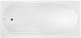 Badland BONA ligbad 190 x 80 cm wit met baddrager