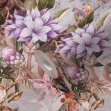 A.S. Création Bloemenbehang lila beige bloemen vintage vliesbehang 381773