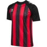 Hummel Jersey Match gestreept heren XXL katoen/polyester rood/zwart
