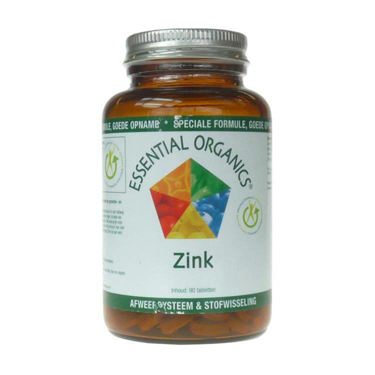 Essential Organics Zink 25mg - 8712812172326