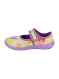 BECK Huisschoenen kiwi / lila / oranje / abrikoos