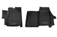 OMAC A011904 Ensemble de tapis de sol noir, Caoutchouc