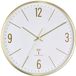 TFA Dostmann 60.3534.53 Wandklok Zendergestuurd 300 mm x 45 mm x 300 mm Goud