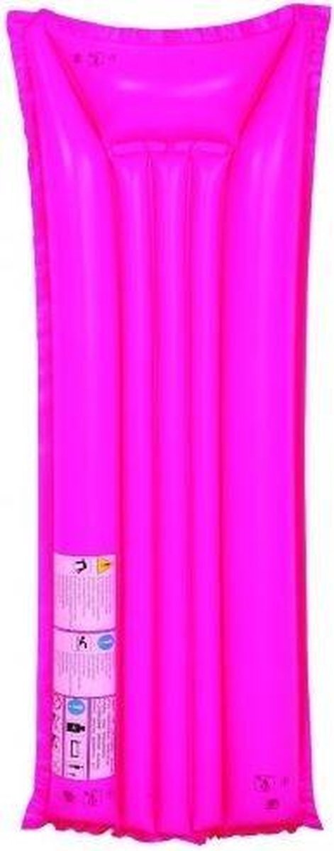 Intex Opblaas Luchtbed Roze 183 X 69 Cm