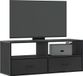 Maison Exclusive - meuble TV, noir, 100x31x39,5 cm, en panneaux de particules et métal