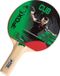 Fox TT Chauve-souris de tennis de table Club 1 Star 23 cm Bois/caoutchouc Rouge