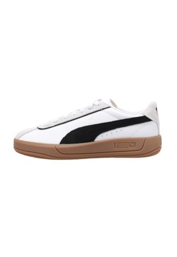 PUMA Puma Club Klassika Dames Sneakers - PUMA White-PUMA Black-Warm White