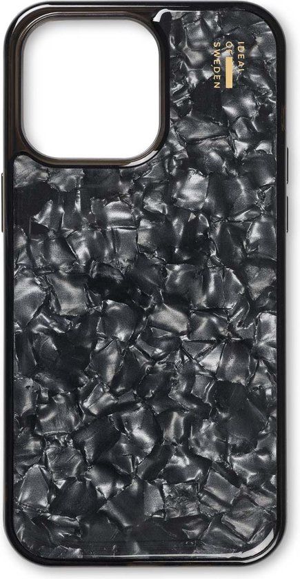 iDeal of Sweden Pearlized Case geschikt voor Apple iPhone 14 Pro Max - Zwart