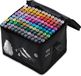 Nukido Alcohol Markers with Bag, 120 Pieces