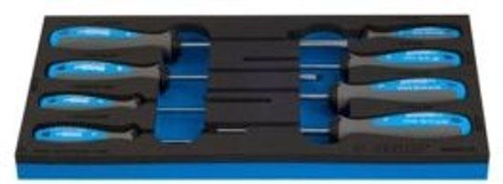 Unior schroevendraaier set plat/kruis 8-delig