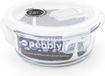 Pebbly Vershouddoos Rond 400 ml Bamboe Transparant
