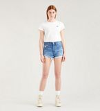 Levi's 501 Original Korte Spijkerbroek Blauw Dames - Maat W28 - 2023