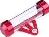 Sans marque Disque de charge pour moto Tube Universel pour moto Disque de charge sécurisé Tube Porte-cadre Cylindrique Tube de charge pour moto étanche - Argent (Rouge)