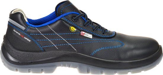 Sixton 82296-05M Brescia Laag S3 Zwart/Blauw Maat 44