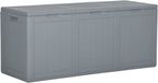 vidaXL Tuinbox 270 L PP Houtlook Grijs