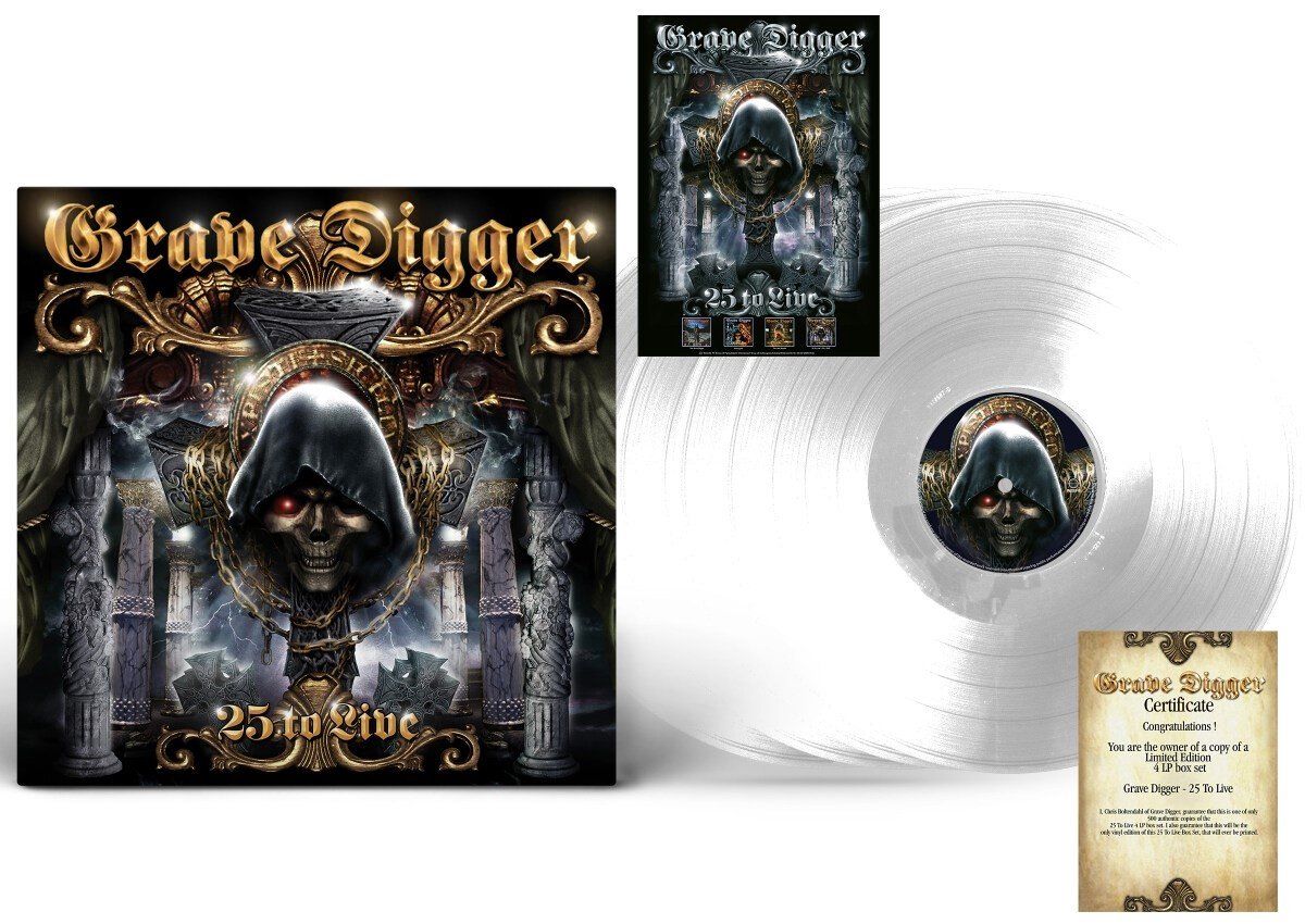 PIAS Nederland Grave Digger - 25 To Live (LP)