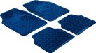 WALSER Rubbermatten, Universele Auto Mat Metallic Beschermmat Blauw