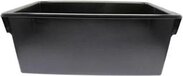 Kunststof bak - 10 liter - Zwart
