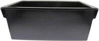 Kunststof bak - 10 liter - Zwart