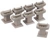 TomyTEC 120116 972366 N betonpijler P4, 25 mm, 8 stuks spoorbreedte N
