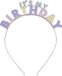 Ginger Ray Metalen tiara 'it's my birthday' pastel