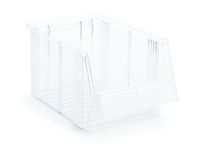 Treston 1930-1 opbergbakken stapelbaar voor industrieel opslagsysteem, transparant 186 x 300 x 156 mm