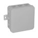 Viplast Boîte de raccordement, hermétique, IP54, encastré, gris, 80x85x41