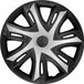 NRM N-Power Wieldoppen 14" ABS kunststof Zilver/Zwart