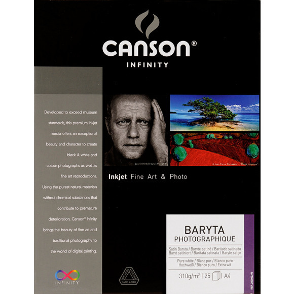 Canson BARYTA PHOTOGRAPHIQUE II A4 25 VEL