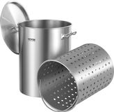 Vevor Marmite 34L Inox Pan met deksel